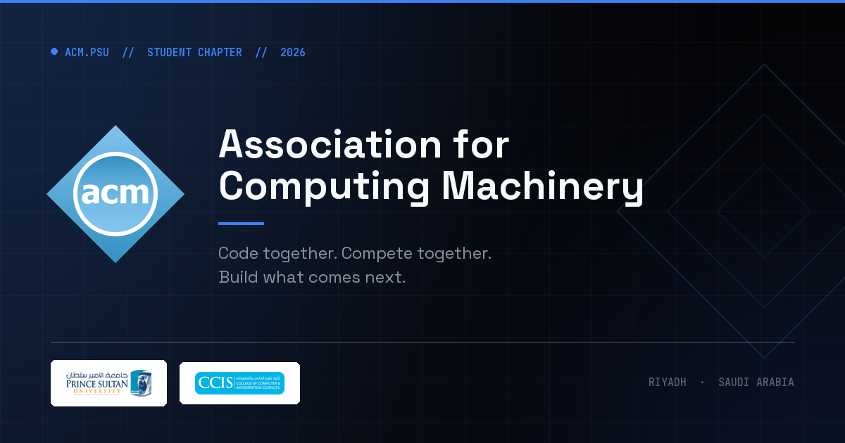 ACM Programming Jam 2026 event banner